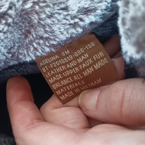 🖤 BareTraps Adelina Leather Suede Ankle Boots Bootie 9 Winter Faux Fur Burgundy - Picture 11 of 14